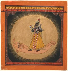 Creatore sconosciuto, India - Bhadrakali nel sole nascente